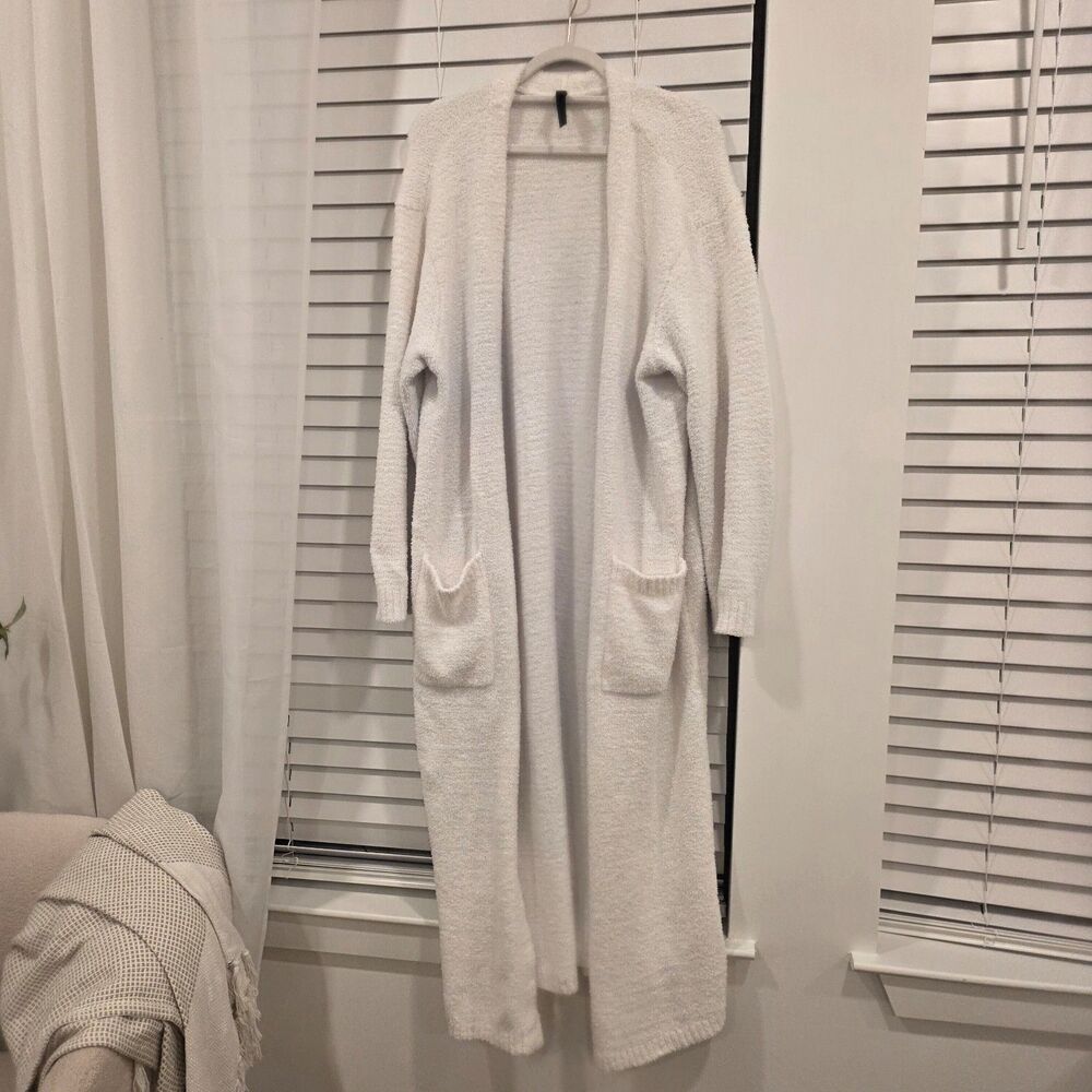 Torrid 1/2 Long White Cozy Lounge Sweater